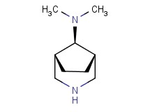 (8-anti)-N,N-dimethyl-3-azabicyclo[3.2.1]octan-8-amine