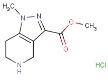 methyl 1-methyl-4,5,6,7-tetrahydro-1H-pyrazolo[4,3-c]pyridine-3-carboxylate hydrochloride