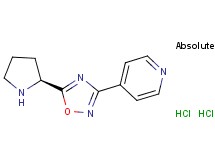 4-{5-[(2S)-2-pyrrolidinyl]-1,2,4-oxadiazol-3-yl}pyridine dihydrochloride