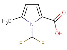 1-(difluoromethyl)-5-methyl-1H-pyrrole-2-carboxylic acid