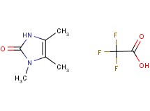 1,4,5-trimethyl-1,3-dihydro-2H-imidazol-2-one trifluoroacetate