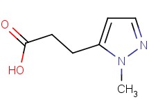 3-(1-methyl-1H-pyrazol-5-yl)propanoic acid