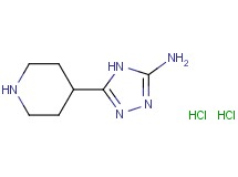 5-(4-piperidinyl)-4H-1,2,4-triazol-3-amine dihydrochloride