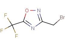 3-(bromomethyl)-5-(trifluoromethyl)-1,2,4-oxadiazole