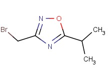 3-(bromomethyl)-5-isopropyl-1,2,4-oxadiazole