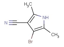 4-bromo-2,5-dimethyl-1H-pyrrole-3-carbonitrile