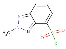 2-methyl-2H-1,2,3-benzotriazole-4-sulfonyl chloride