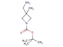 tert-butyl 3-(aminomethyl)-3-methyl-1-azetidinecarboxylate
