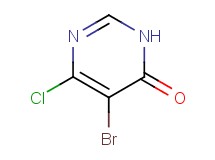 5-bromo-6-chloro-4(3H)-pyrimidinone