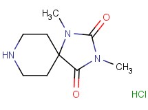 1,3-dimethyl-1,3,8-triazaspiro[4.5]decane-2,4-dione hydrochloride