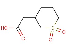 (1,1-dioxidotetrahydro-2H-thiopyran-3-yl)acetic acid