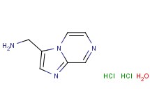 (imidazo[1,2-a]pyrazin-3-ylmethyl)amine dihydrochloride hydrate