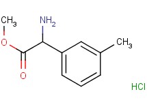 methyl amino(3-methylphenyl)acetate hydrochloride