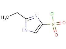 2-ethyl-1H-imidazole-4-sulfonyl chloride