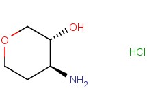 trans-4-aminotetrahydro-2H-pyran-3-ol hydrochloride trans-4-aminotetrahydro-2H-pyran-3-ol hydrochloride