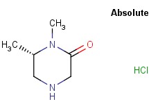 (6S)-1,6-dimethyl-2-piperazinone hydrochloride