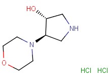 rac-(3R,4R)-4-(4-morpholinyl)-3-pyrrolidinol dihydrochloride