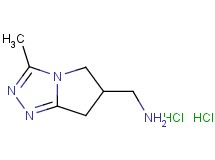 [(3-methyl-6,7-dihydro-5H-pyrrolo[2,1-c][1,2,4]triazol-6-yl)methyl]amine dihydrochloride