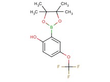 2-(4,4,5,5-tetramethyl-1,3,2-dioxaborolan-2-yl)-4-(trifluoromethoxy)phenol