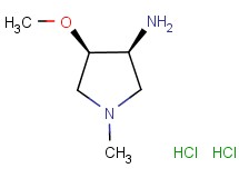 cis-4-methoxy-1-methyl-3-pyrrolidinamine dihydrochloride