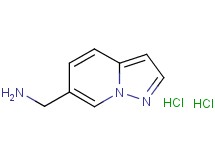 (pyrazolo[1,5-a]pyridin-6-ylmethyl)amine dihydrochloride