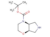 tert-butyl rel-(4aS,7aR)-hexahydropyrrolo[3,4-b][1,4]oxazine-4(4aH)-carboxylate
