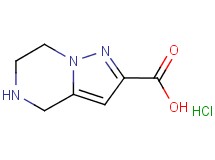 4,5,6,7-tetrahydropyrazolo[1,5-a]pyrazine-2-carboxylic acid hydrochloride
