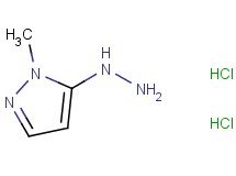 5-hydrazino-1-methyl-1H-pyrazole dihydrochloride 5-hydrazino-1-methyl-1H-pyrazole dihydrochloride