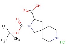 2-(tert-butoxycarbonyl)-2,8-diazaspiro[4.5]decane-3-carboxylic acid hydrochloride