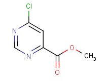 methyl 6-chloro-4-pyrimidinecarboxylate