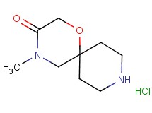 4-methyl-1-oxa-4,9-diazaspiro[5.5]undecan-3-one hydrochloride