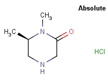 (6R)-1,6-dimethyl-2-piperazinone hydrochloride