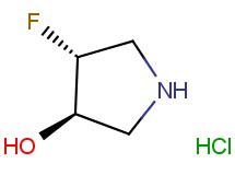 trans-4-fluoro-3-pyrrolidinol hydrochloride