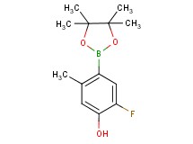 2-fluoro-5-methyl-4-(4,4,5,5-tetramethyl-1,3,2-dioxaborolan-2-yl)phenol