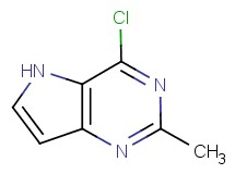 4-chloro-2-methyl-5H-pyrrolo[3,2-d]pyrimidine