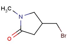 4-(bromomethyl)-1-methyl-2-pyrrolidinone