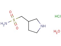 1-(3-pyrrolidinyl)methanesulfonamide hydrochloride hydrate
