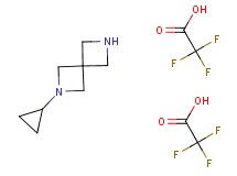 2-cyclopropyl-2,6-diazaspiro[3.3]heptane bis(trifluoroacetate)