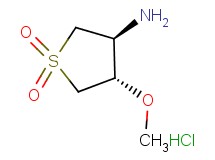 [trans-4-methoxy-1,1-dioxidotetrahydro-3-thienyl]amine hydrochloride