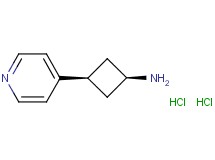 cis-3-(4-pyridinyl)cyclobutanamine dihydrochloride