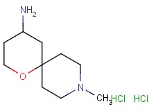 9-methyl-1-oxa-9-azaspiro[5.5]undecan-4-amine dihydrochloride