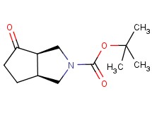 tert-butyl rac-(3aR,6aS)-4-oxohexahydrocyclopenta[c]pyrrole-2(1H)-carboxylate