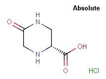 (2R)-5-oxo-2-piperazinecarboxylic acid hydrochloride