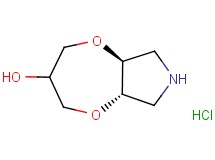 rac-(5aS,8aS)-hexahydro-2H,5aH-[1,4]dioxepino[2,3-c]pyrrol-3-ol hydrochloride