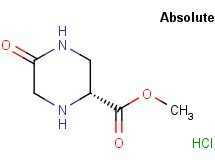 methyl (2R)-5-oxo-2-piperazinecarboxylate hydrochloride
