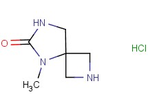 5-methyl-2,5,7-triazaspiro[3.4]octan-6-one hydrochloride
