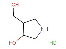 4-(hydroxymethyl)-3-pyrrolidinol hydrochloride
