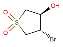 trans-4-bromotetrahydro-3-thiopheneol 1,1-dioxide