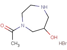 1-acetyl-1,4-diazepan-6-ol hydrobromide