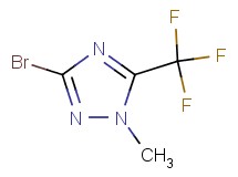 3-bromo-1-methyl-5-(trifluoromethyl)-1H-1,2,4-triazole